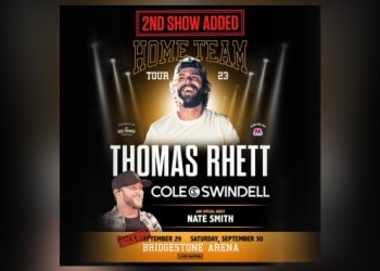 Thomas Rhett adds surprise second show in Nashville
