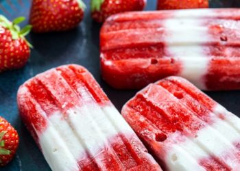 Get summer-ready with Paula Deen’s Strawberry Cream Popsicles