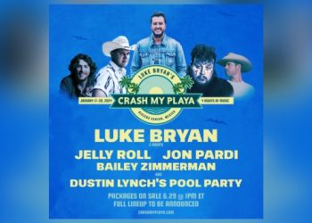 Luke Bryan taps Dustin, Jelly, Jon + Bailey for Crash My Playa 2024