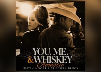 Justin Moore + Priscilla Block drop acoustic “You, Me And Whiskey”