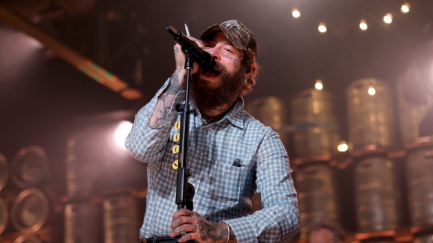 Post Malone performs 90s country hits, F-1 Trillion tracks with Lainey, Brad, Vince + more during Opry debut