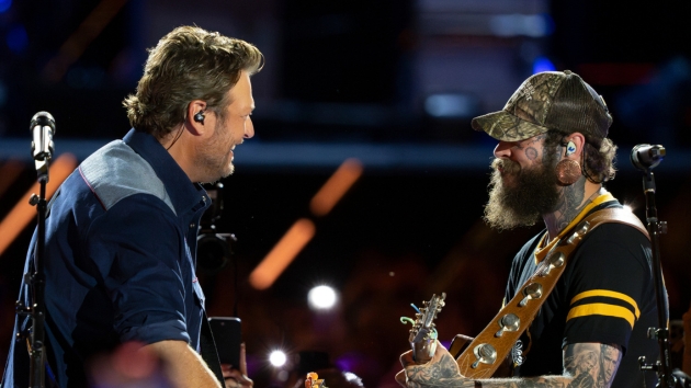 Post Malone + Blake Shelton clinch two-week #1