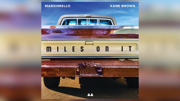 Kane Brown + Marshmello score second #1 with Miles on It