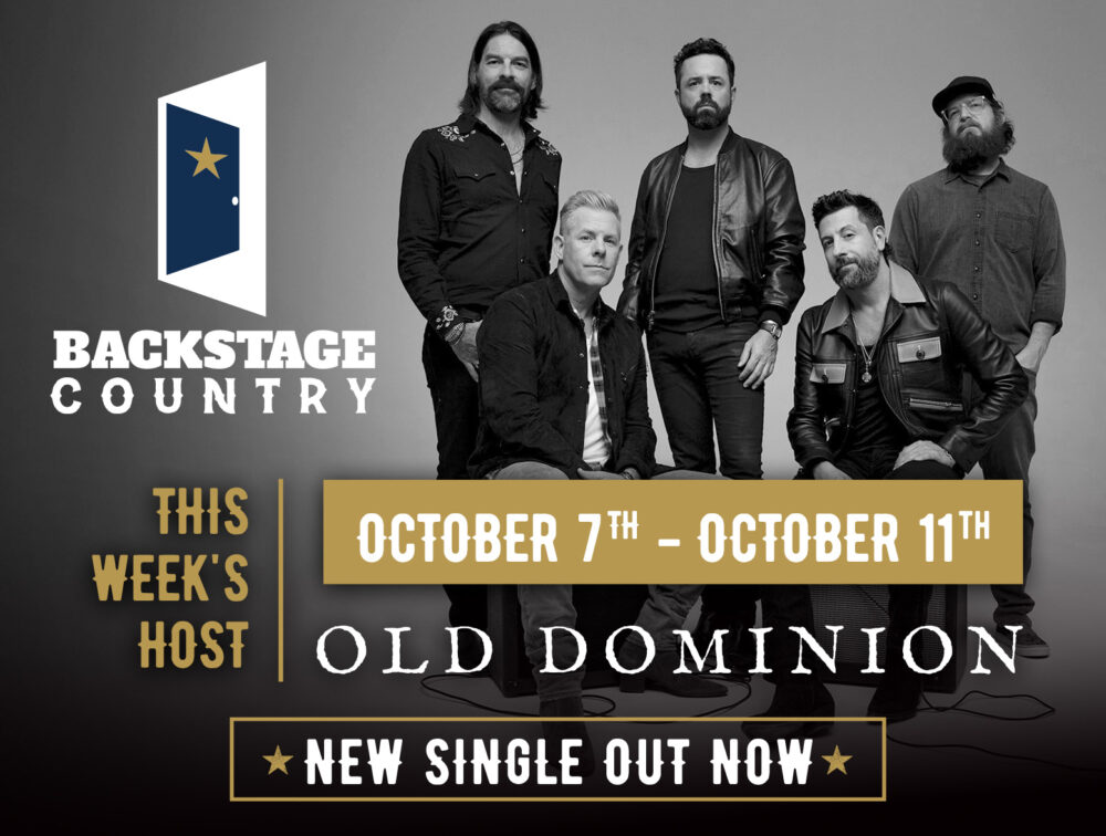 This Weeks Backstage Country Host: Old Dominion