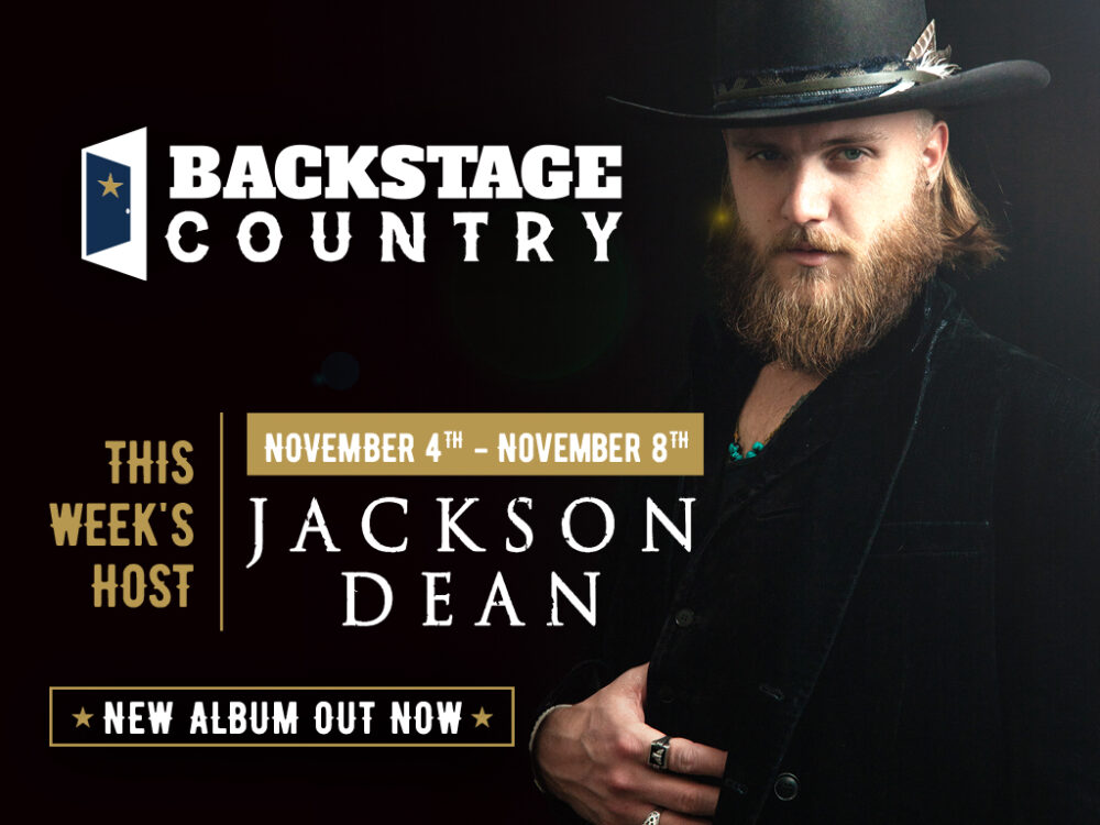 This Week’s Backstage Country Host: Jackson Dean