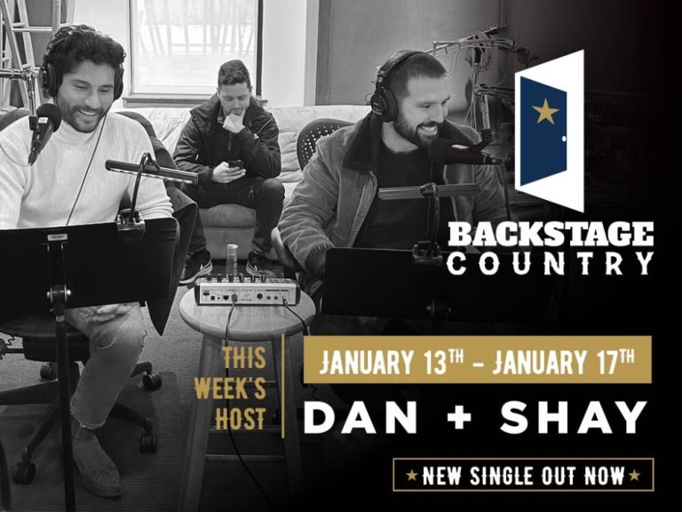 This Week’s Backstage Country Host: Dan + Shay