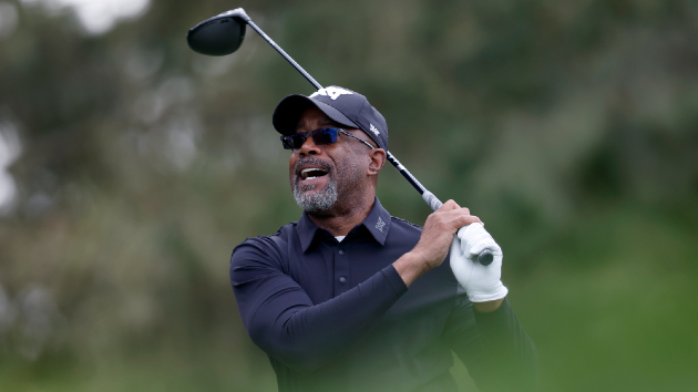 Darius Rucker follows in the footsteps of presidents — onto the golf course