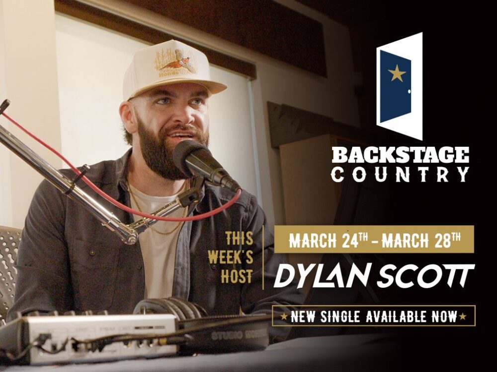 This Week’s Backstage Country Host: Dylan Scott