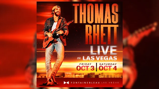 Thomas Rhetts headed back to Vegas this fall