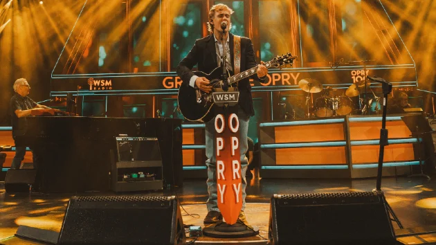 The Grand Ole Opry welcomes Hudson Westbrook with a standing O