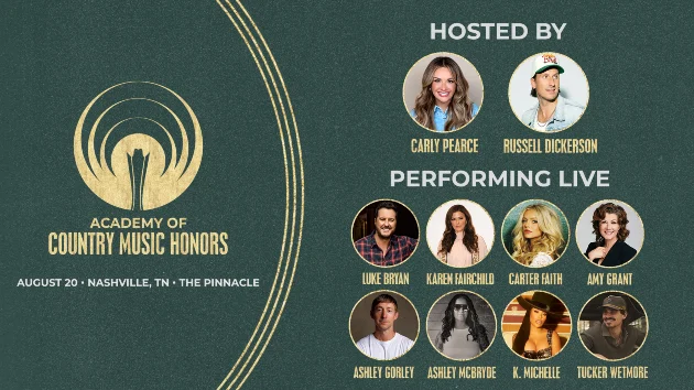 Tucker Wetmore, K. Michelle and more join 18th ACM Honors lineup