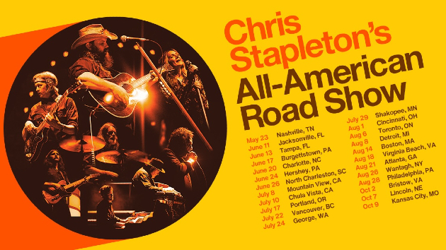 Lainey Wilson & Zach Top join Chris Stapleton on stadium shows in 2026