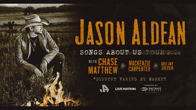 Jason Aldean’s got more ‘Songs About Us’ & he’s taking them on the road
