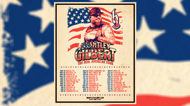Brantley Gilbert’s red, white and blue tour