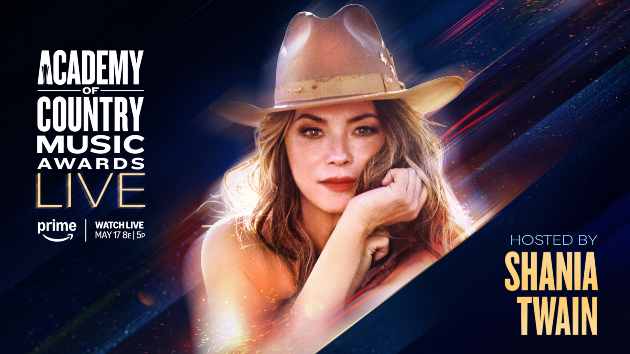 Shania Twain to host the 61st Academy of Country Music Awards
